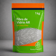 Fibra de vidrio 12 mm para refuerzo de hormigón y mortero