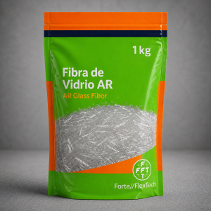 Fibra de vidrio 36 mm para refuerzo de hormigón y mortero