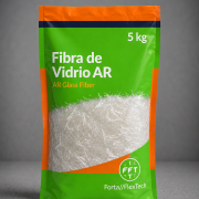Fibra de vidrio 36 mm 5kg para refuerzo de hormigón y mortero