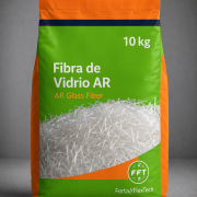 Fibra de vidrio 24 mm 10 kg para hormigón y mortero