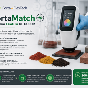 Servicio FortaMatch de réplica exacta de color FortaFlexTech