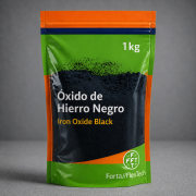 Pigmento de óxido de hierro negro 4050M 1kg para morteros y recubrimientos