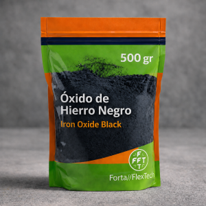 Pigmento de óxido de hierro negro 4050M 500 gr para morteros y recubrimientos