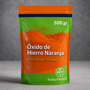 Pigmento de Óxido de Hierro Naranja 9020M para hormigón y mortero